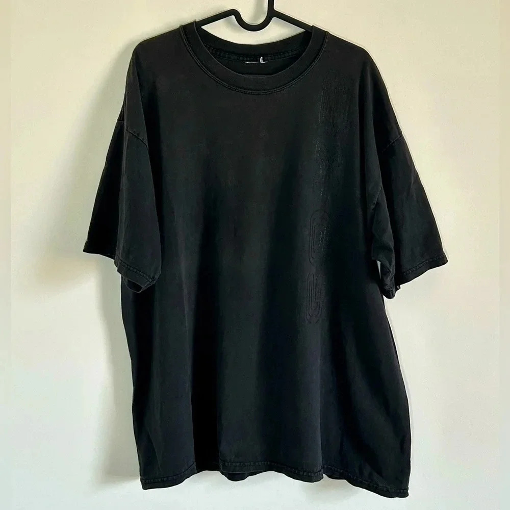 2001 Faded Coca-Cola Black Shirt  Size XL